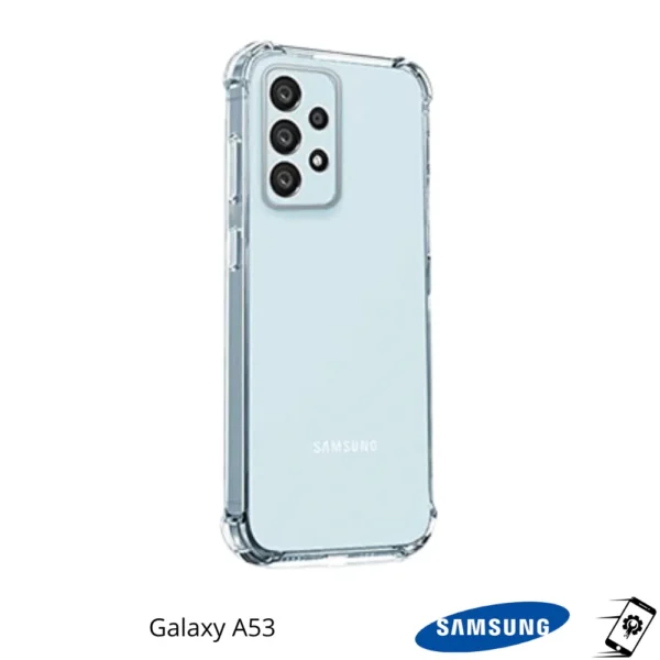 Coque en silicone transparent Galaxy A53